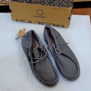 ITAZERO slip-on gray canvas shoes arch support insole plantar fascists  8 New …